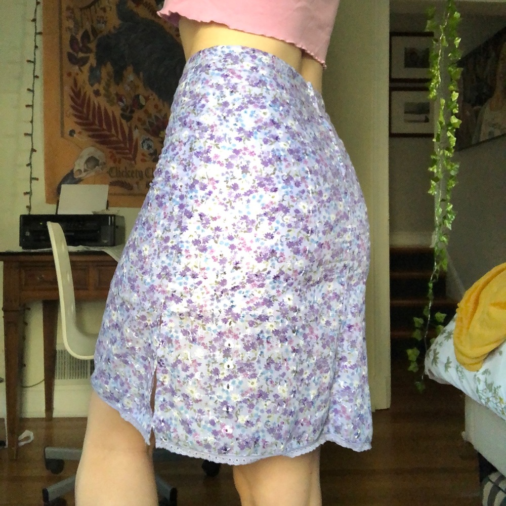 SOLD Fairy floral midi skirt✨